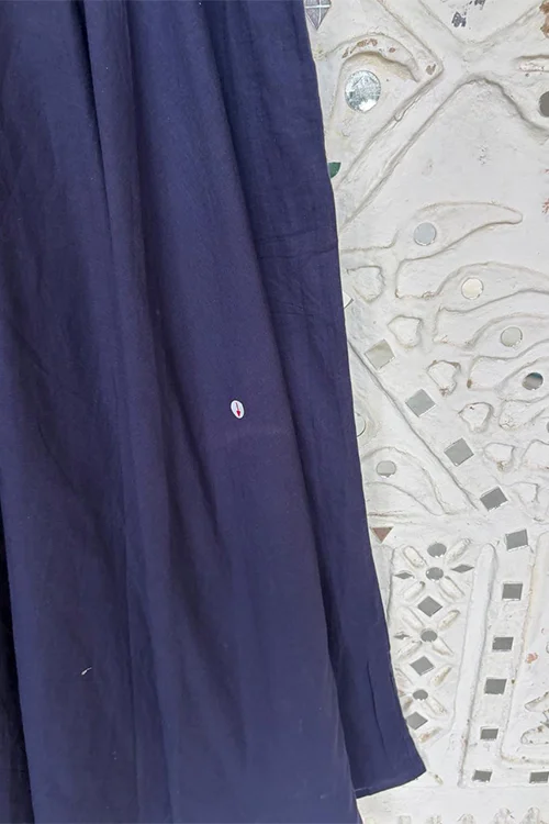 Okhai Joyous Pure Cotton Hand Embroidered Mirror Work Dress | Rescue - Image 3