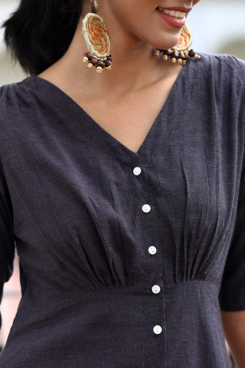 Okhai "New Noir" Pure Cotton Dress - Image 2