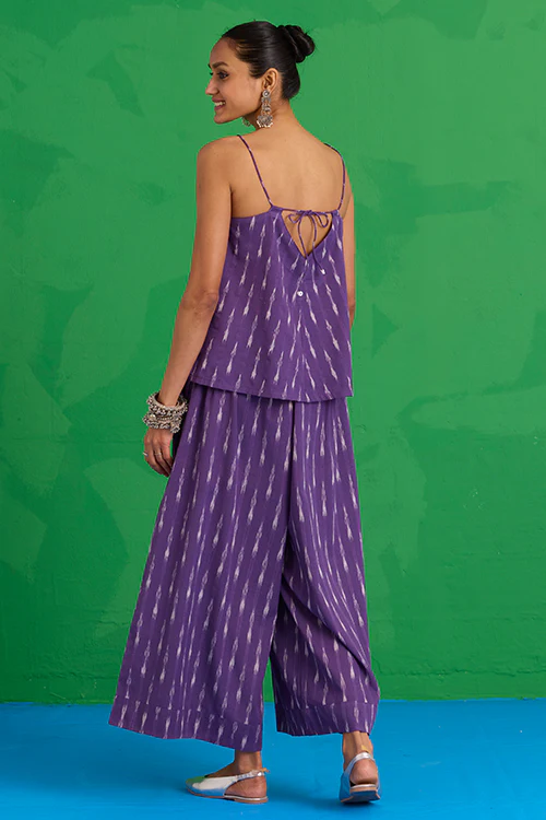 Okhai "Ombra" Pure Cotton Ikkat Pants - Image 7