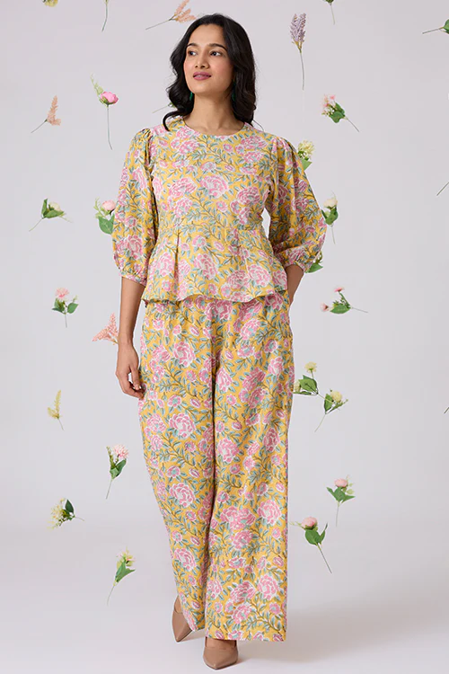 Okhai "Patang" Handblock Printed Pure Cotton Top - Image 10