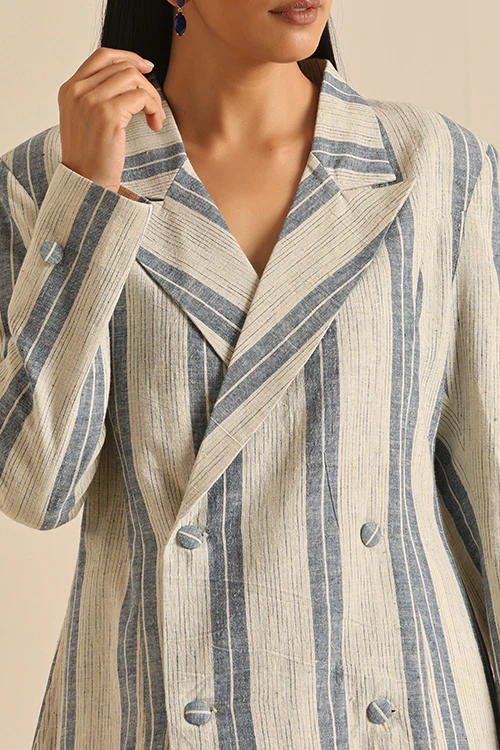 Okhai 'Poise' Pure Cotton Blazer Dress - Image 3