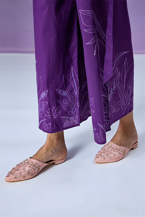 Okhai 'Powerful' Pure Cotton Hand Embroidered Jumpsuit - Image 8