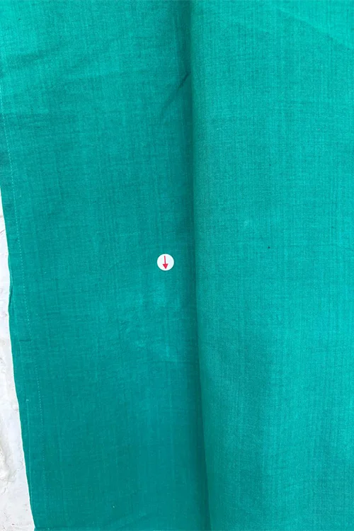 Okhai "Sarang" Hand-Embroidered and Mirrorwork Pure Cotton Emerald Green Kurta | Rescue - Image 5