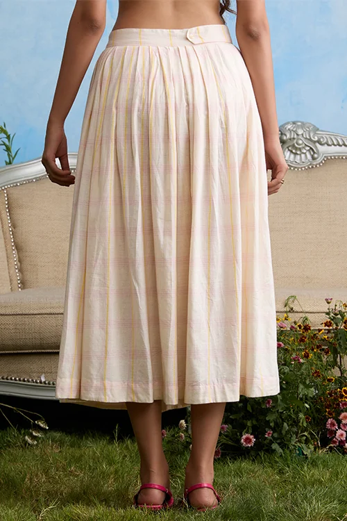 Okhai "Susan" Cotton Handloom Wrap Skirt - Image 5