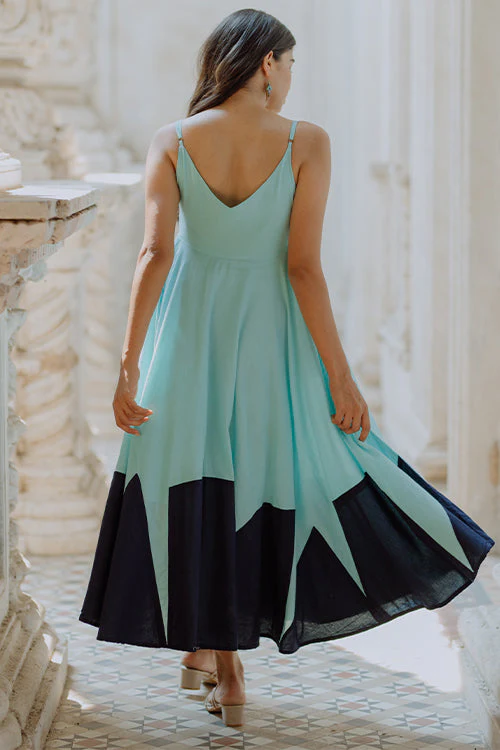 Okhai 'The Heavens' Pure Cotton Double Layered Sling Dress | Rescue - Image 6