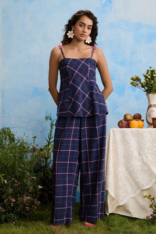 Okhai "Vinca Trail" Cotton Handloom Pants - Image 5