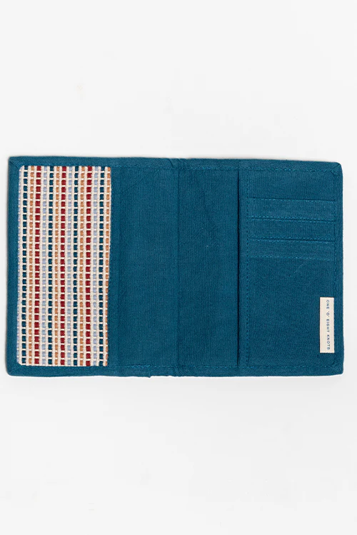 One 'O' Eight Knots Antar Hand-Woven Passport Holder - Image 3
