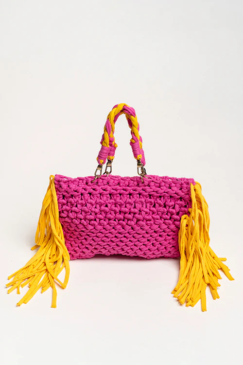 One 'O' Eight Knots Bloom T-Shirt Yarn Bag - Image 4