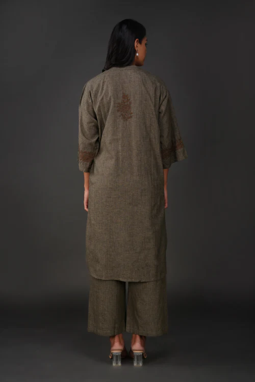 Phae Aania Co-Ord Set In Two Tone - Image 4