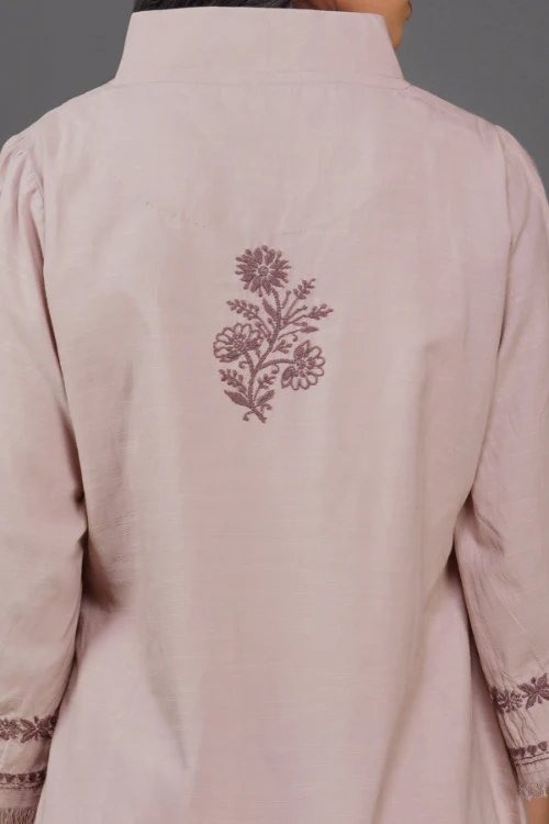 Phae Aaria Kurta In Cotton Slub - Image 8