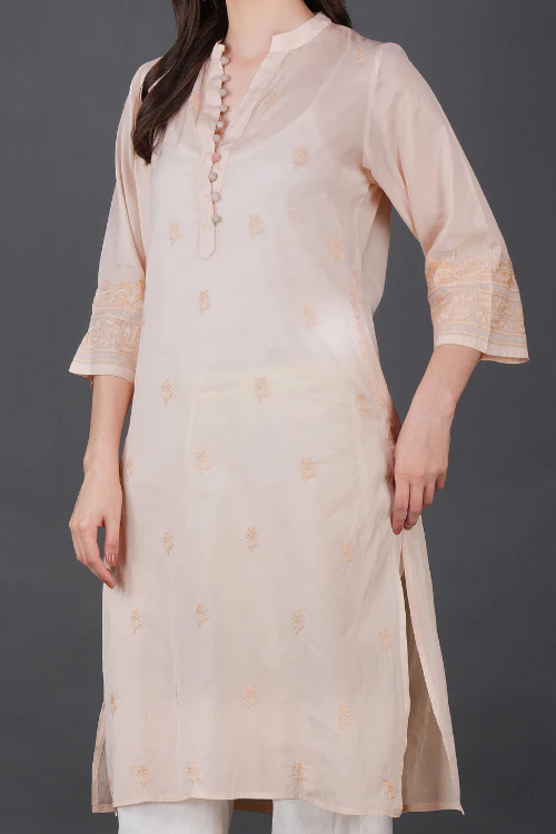 Phae Adina Kurta In Cotton - Image 7