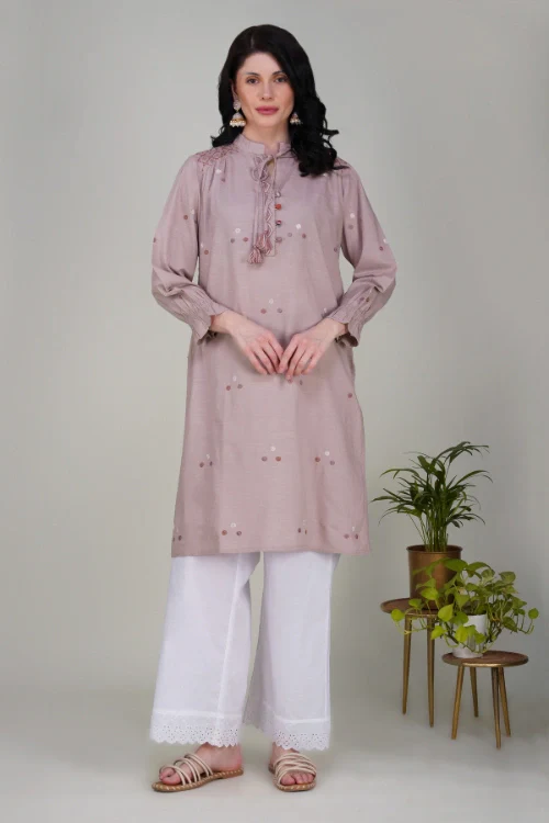 Phae Bahaar Muave Kurta - Image 3