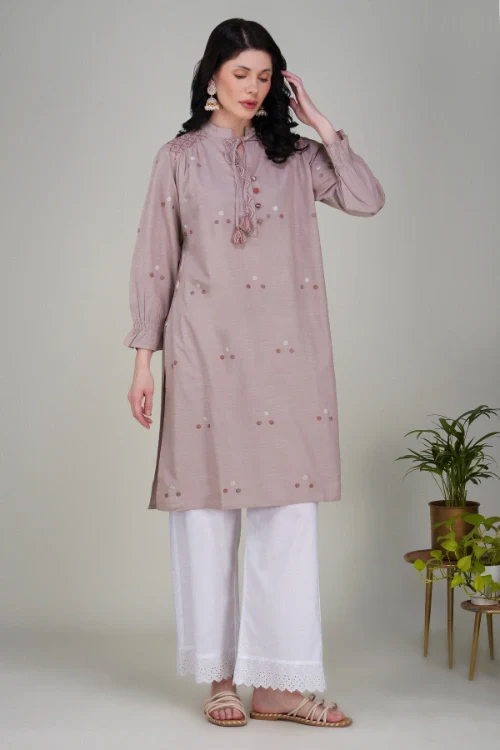 Phae Bahaar Muave Kurta - Image 5