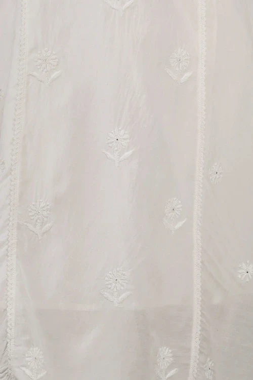 Phae Grace Pearl White Kurta - Image 5