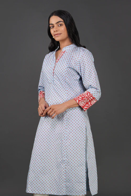 Phae Hiya Cotton Straight Kurta - Image 3