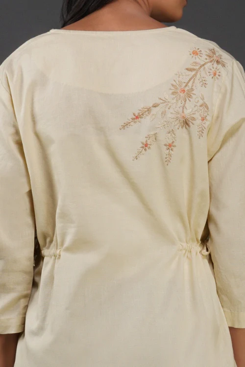 Phae Nargis Cream Top - Image 5