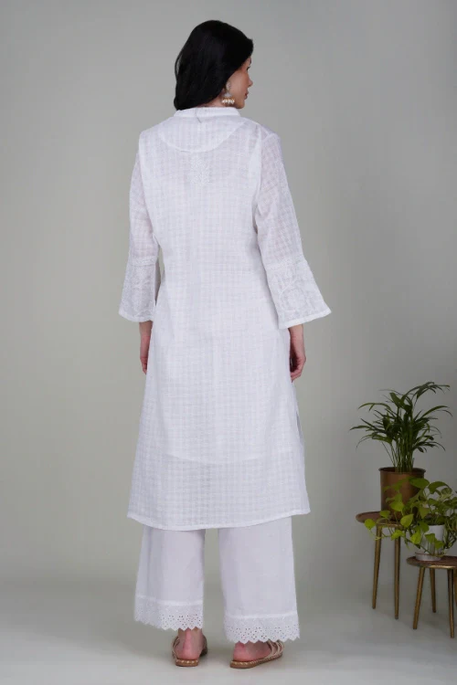 Phae Noor White Kurta - Image 5