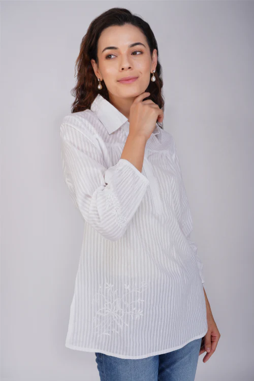 Phae Saira Long Shirt - Image 6