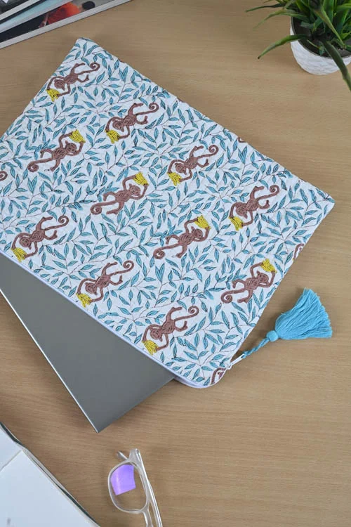 Poddar Exports Monkey Laptop Sleeve - Image 2
