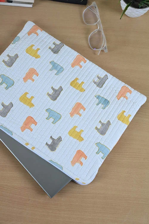 Poddar Exports Panda Laptop Sleeve - Image 2