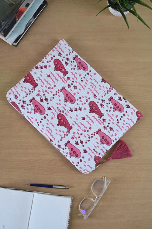 Poddar Exports Pink Submarine Laptop Sleeve - Image 5