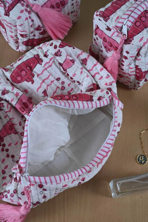 Poddar Exports Pink Submarine Multi Purpose Pouch - Image 2