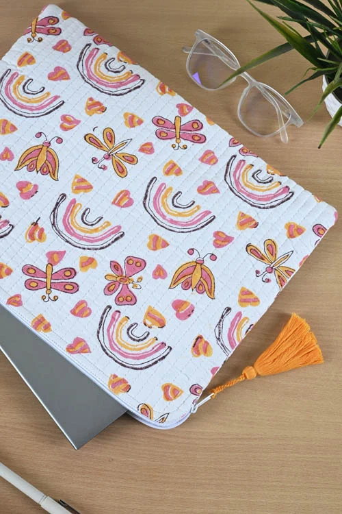 Poddar Exports Rainbow Laptop Sleeve - Image 2