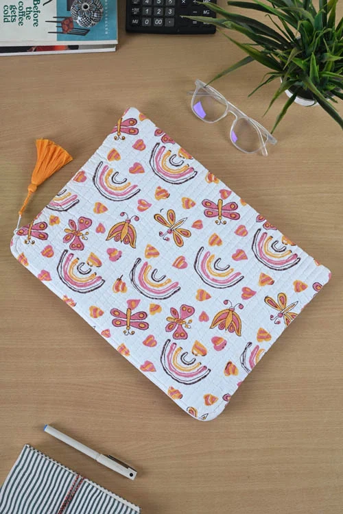 Poddar Exports Rainbow Laptop Sleeve - Image 5