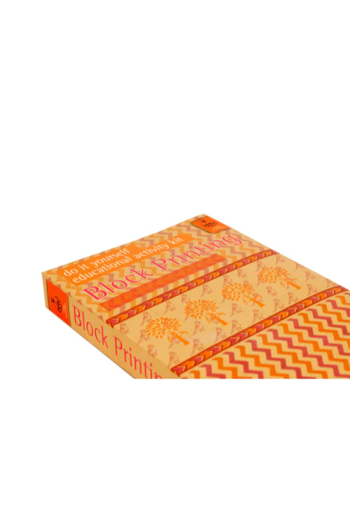Potli DIY Toys Wooden Block Printing Kit - Classic Blocks - Image 3