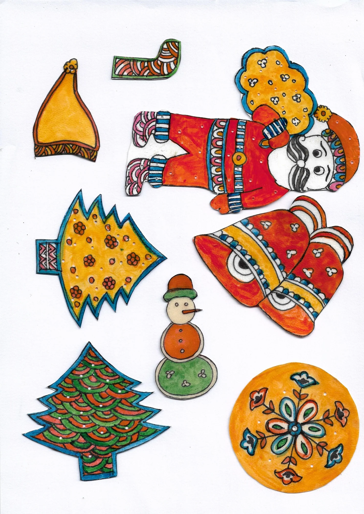 POTLI DIY Ornament kit - Handmade Tholu Christmas Puppets - For 8 yrs - 80 yrs - Image 3