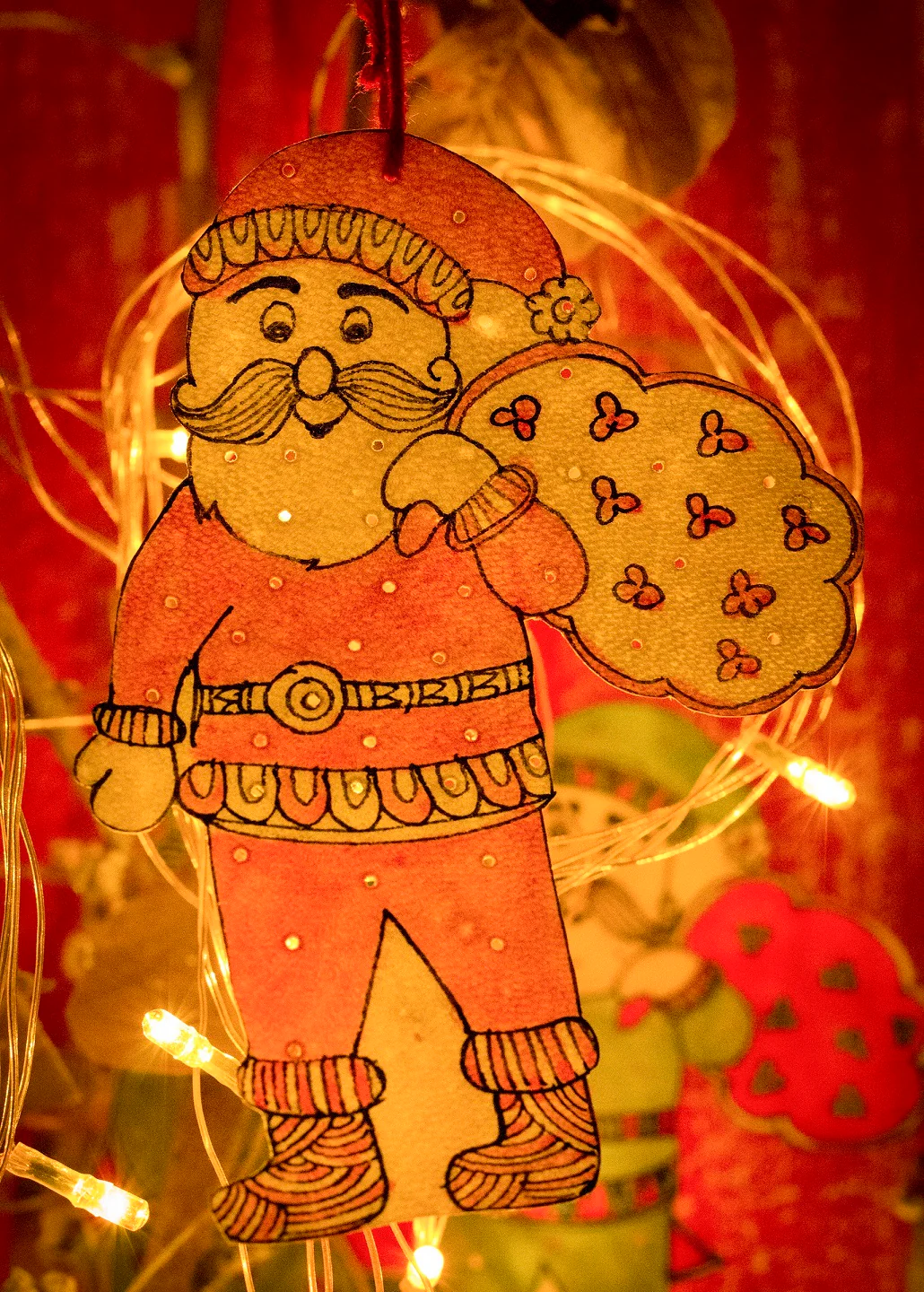 POTLI DIY Ornament kit - Handmade Tholu Christmas Puppets - For 8 yrs - 80 yrs - Image 4