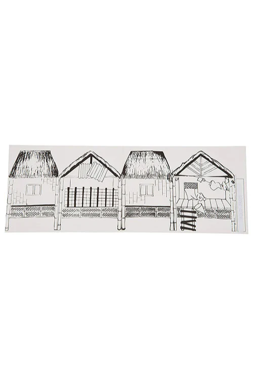 Potli Educational Colouring Kit Forour Young Architects DIY kit  (Ikra Houses of Assam) - Image 3