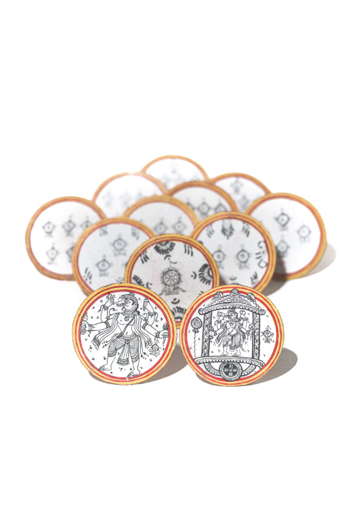 POTLI Handmade Ganjifa Playing Cards ( Dashavatar set of 120 cards) - Image 5