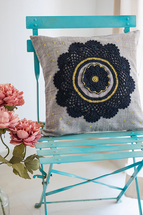 Samoolam Prakriti Cushion Cover ~ Night Sky