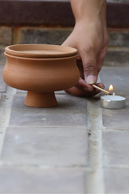 Anantaya Pratah Luxury Candle Terracotta - Image 7