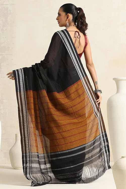 Punarjeevana Black Border Reversible Hubli - Image 5