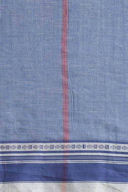 Punarjeevana Light Indigo Body Indigo Border Reversible Anne Hejje - Image 9