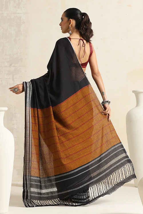 Punarjeevana Single Black Border Reversible Hubli - Image 5