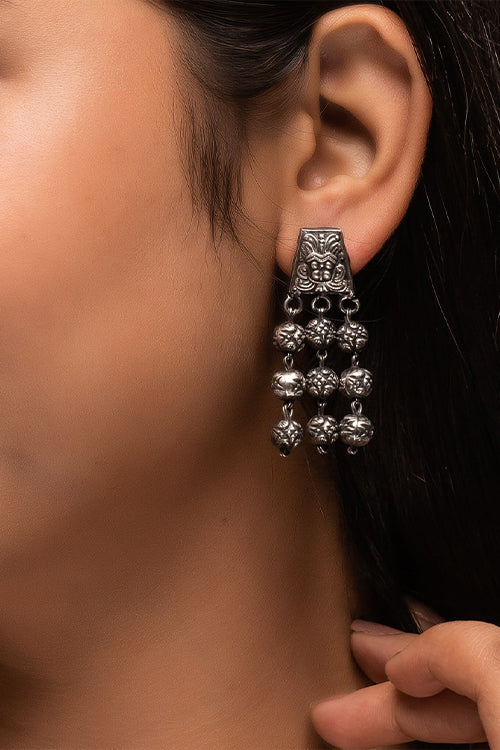 TICH Pure Silver Traditional Maharashtrian Set - Mohanmala - Image 2