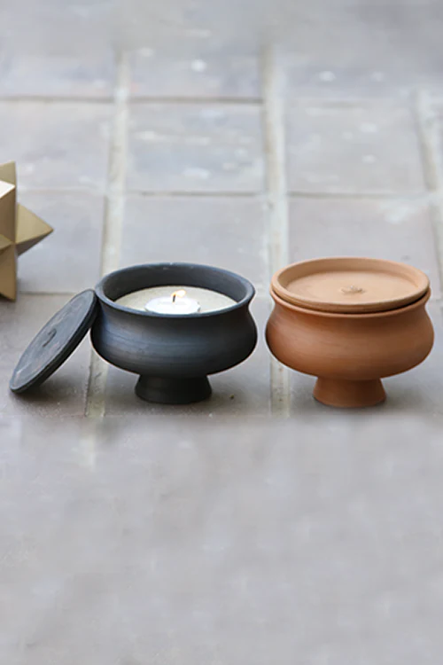 Anantaya Ratri Luxury Candle Terracotta - Image 3