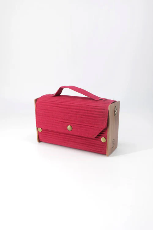 Lukka Chuppi Rich Rose Box Clutch - Image 3