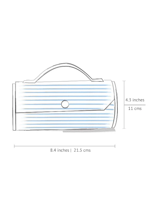 Lukka Chuppi Saffron Sun Round Clutch - Image 6