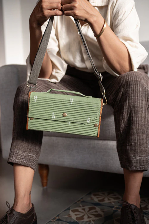 Lukka Chuppi Sage Box Clutch - Single Sleeve - Image 3