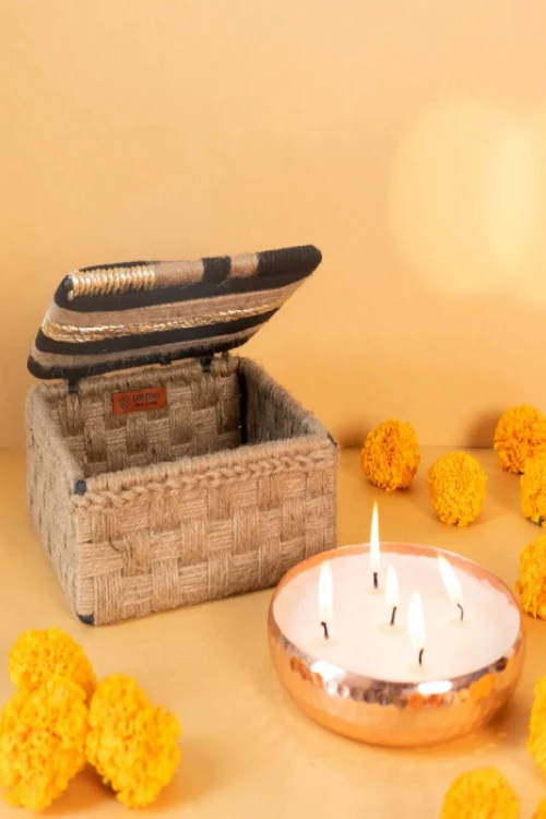 Sirohi Sage Casket with Aroma Candle - Image 2