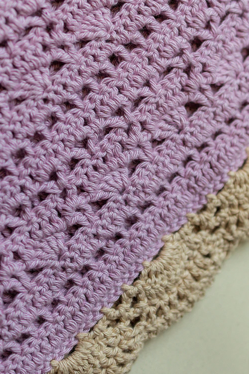 Samoolam Aakarsha Lavender Boat- Neck Blouse - Image 6