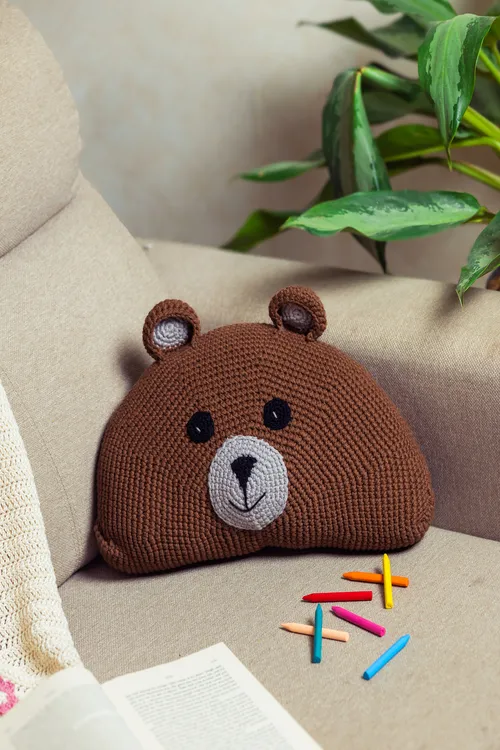 Samoolam Bear-y cute cushion - Image 3