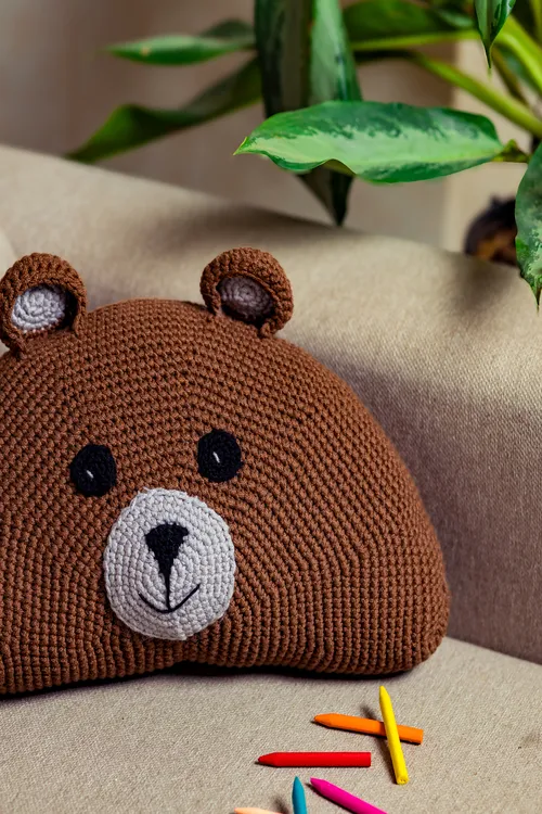 Samoolam Bear-y cute cushion - Image 4