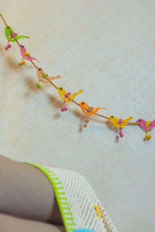 Samoolam Birds of a Feather ~ Kids Bunting - Image 2