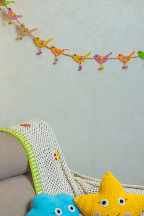 Samoolam Birds of a Feather ~ Kids Bunting - Image 3