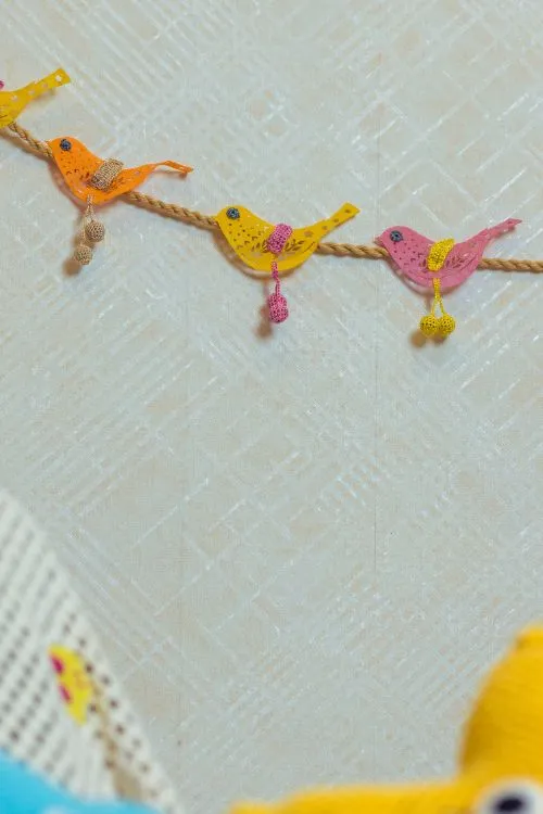 Samoolam Birds of a Feather ~ Kids Bunting - Image 4